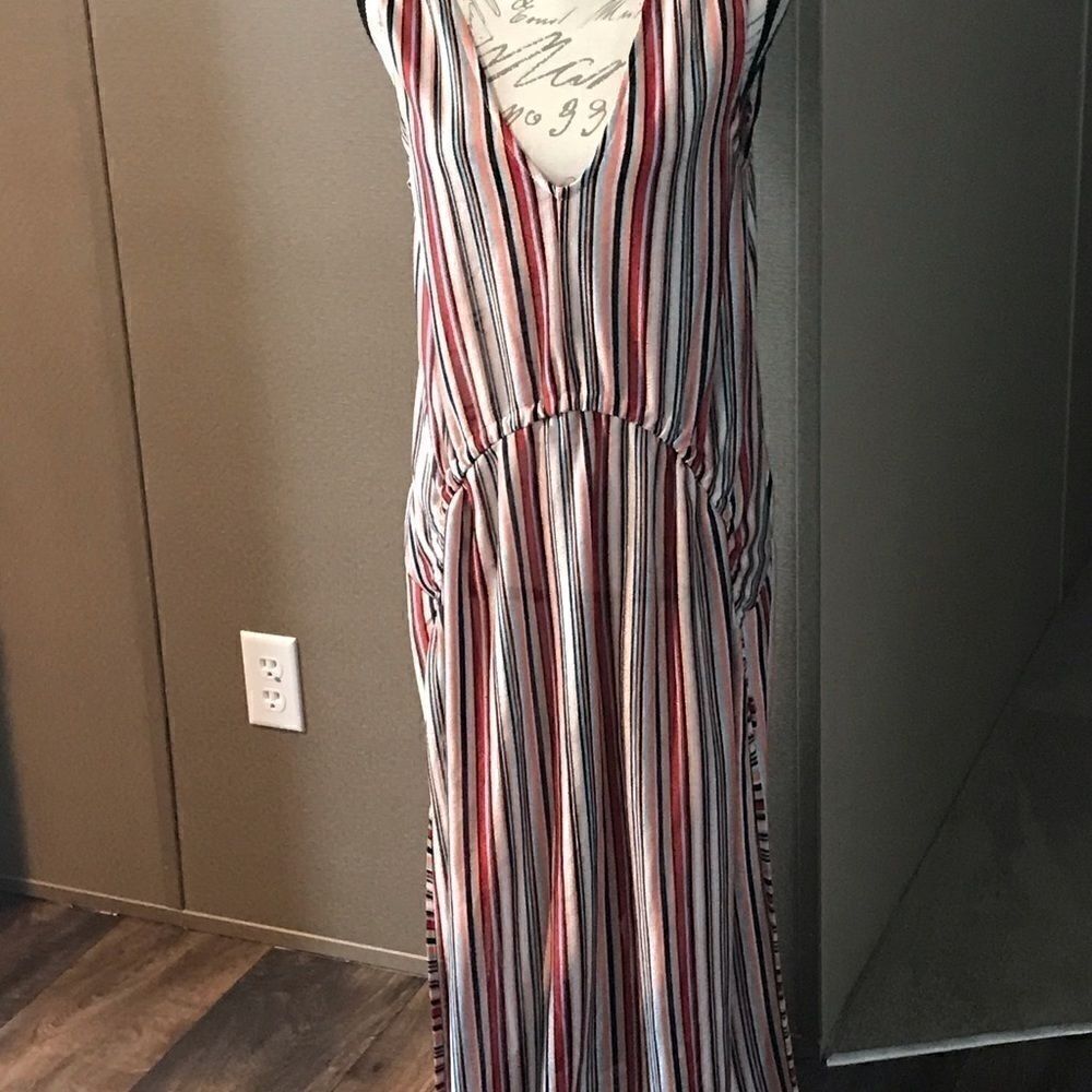 Zara Trafaluc Size Small Striped Beach Dress NWOT - Picture 9 of 12